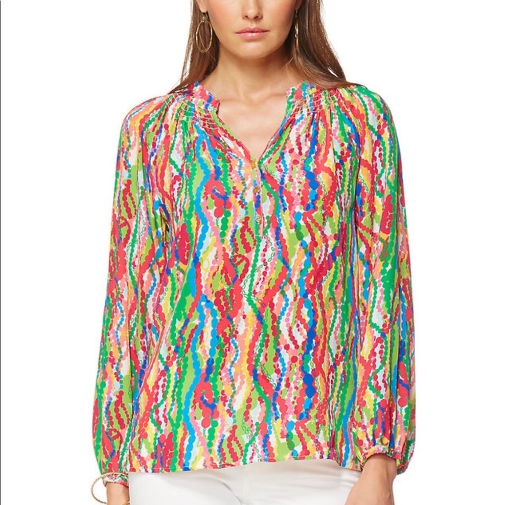 Lilly Pulitzer Elsa Dripping in Jewels Top